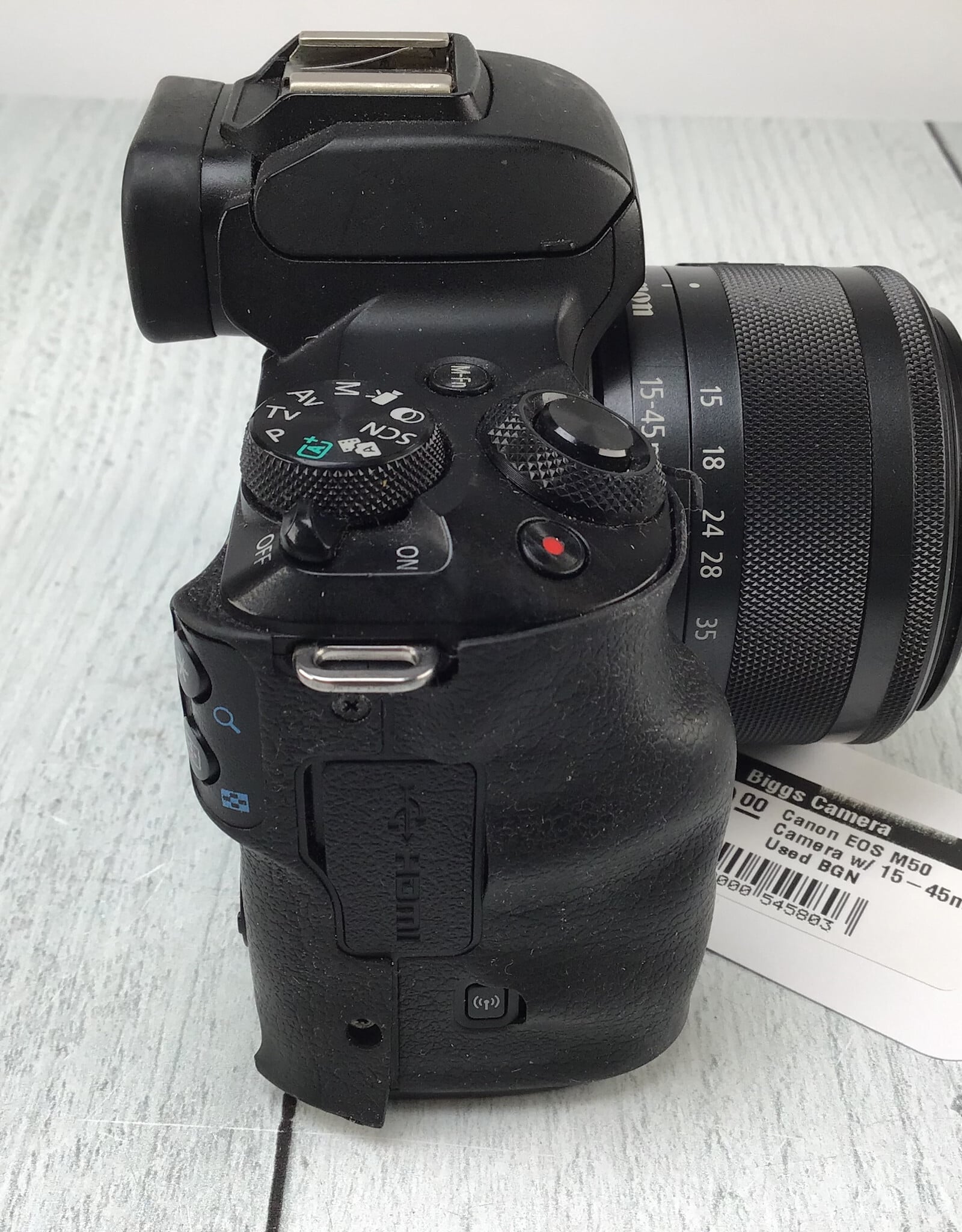 CANON Canon EOS M50 Camera w/ 15-45mm Used BGN