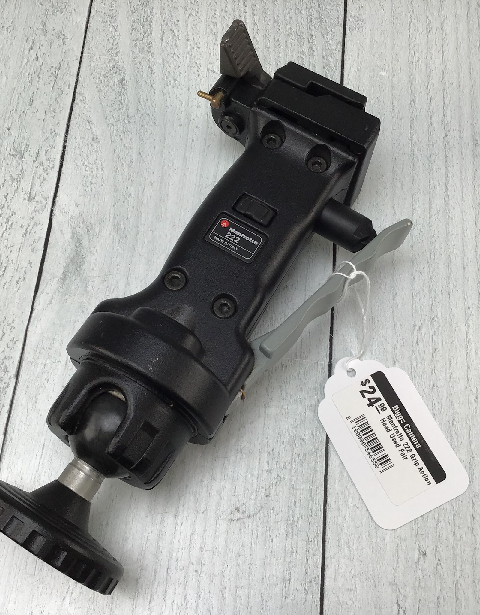 MANFROTTO Manfrotto 222 Grip Action Head Used Fair