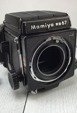 MAMIYA Mamiya RB67 Pro S Camera w/ Waist Level Finder, 120 Film Back Used Fair