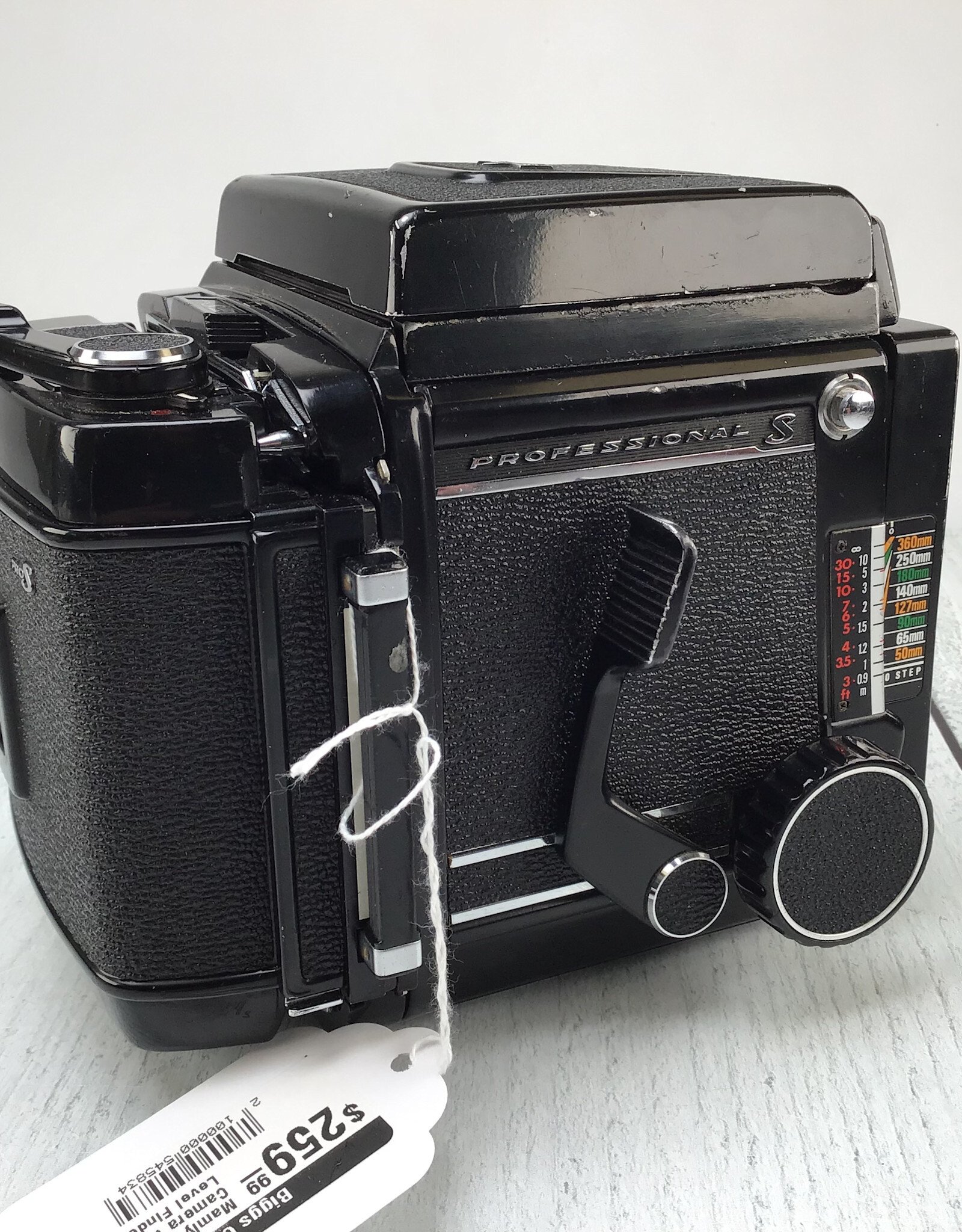 MAMIYA Mamiya RB67 Pro S Camera w/ Waist Level Finder, 120 Film Back Used Fair