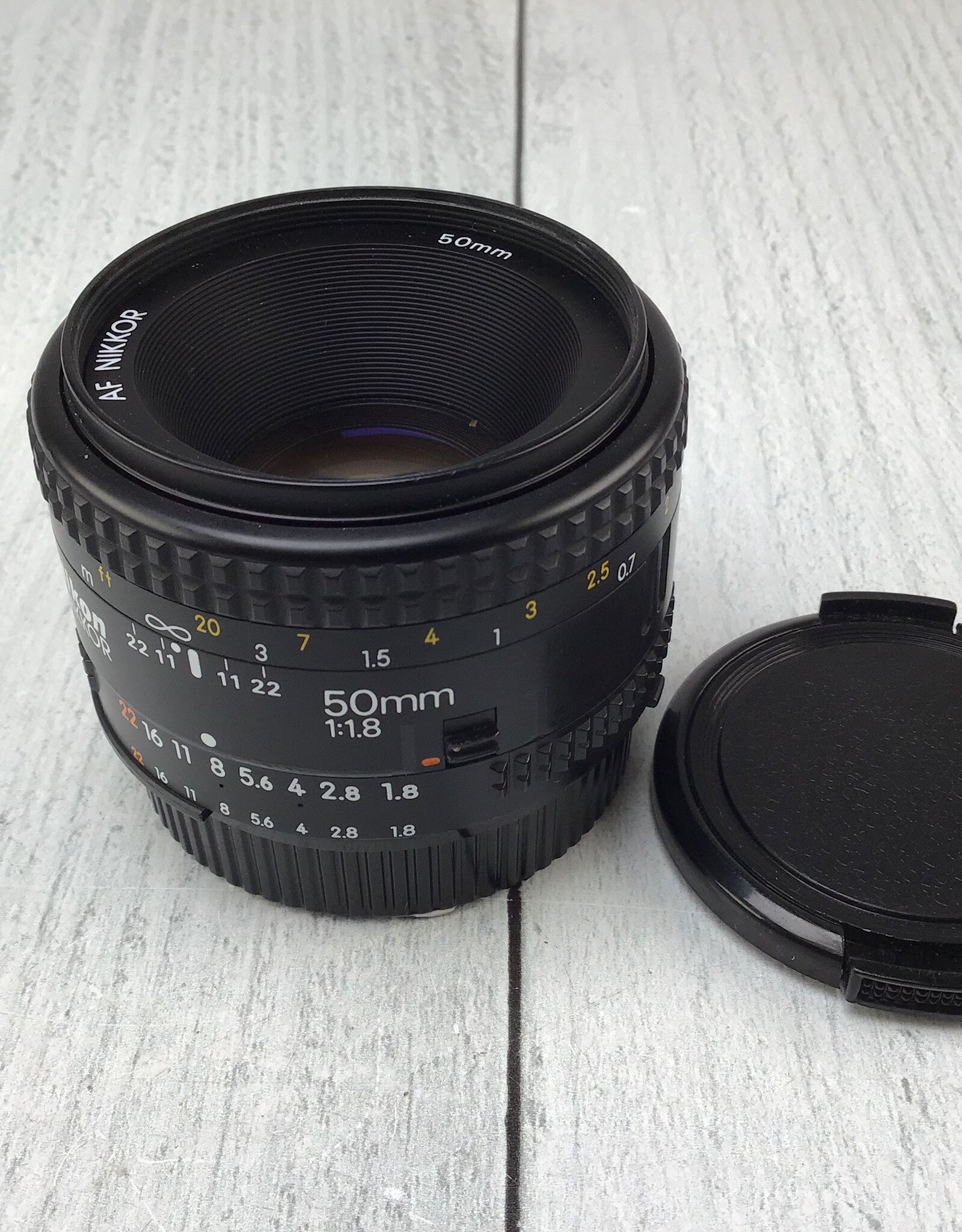 NIKON Nikon AF Nikkor 50mm f1.8 Lens Used Good