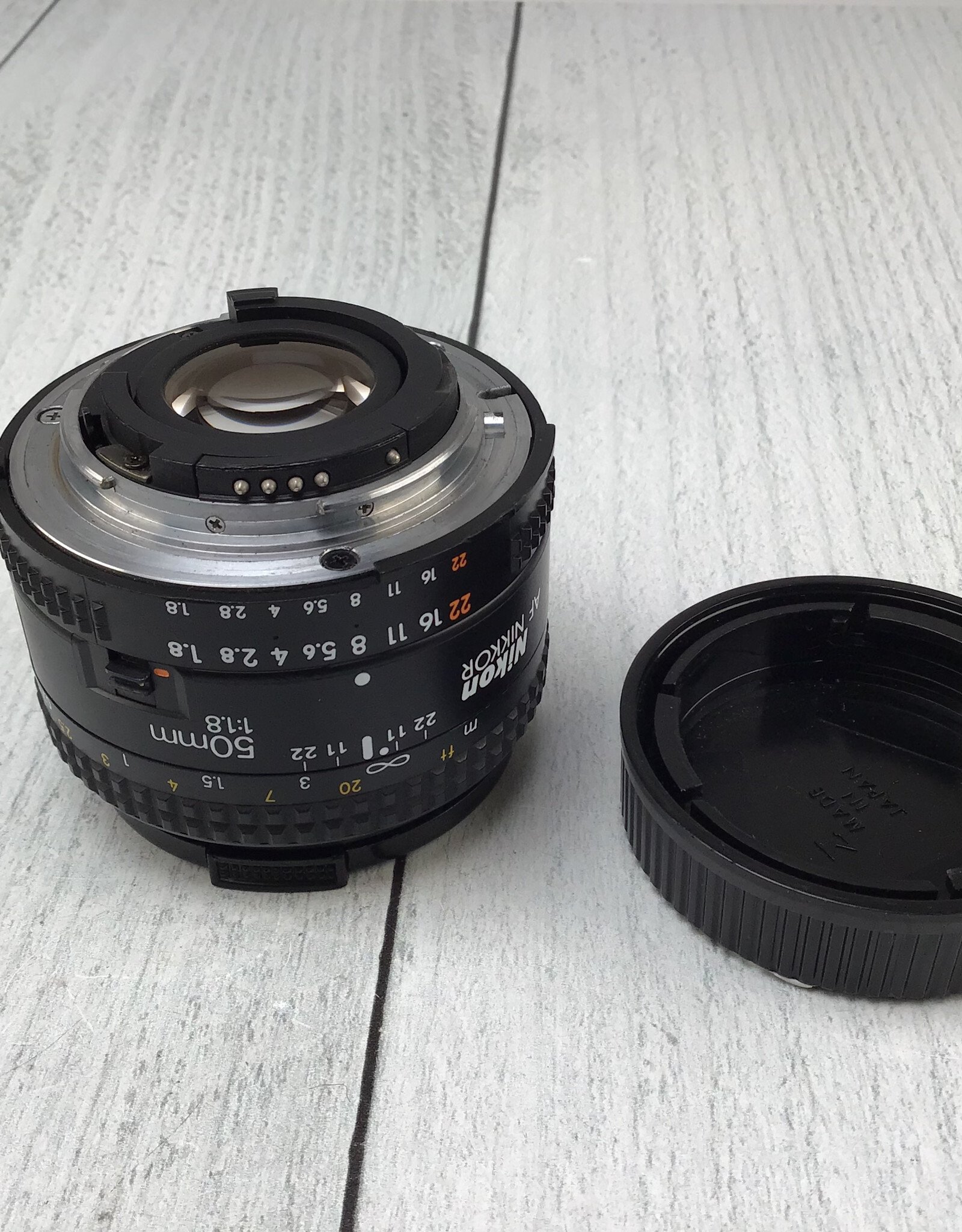 NIKON Nikon AF Nikkor 50mm f1.8 Lens Used Good