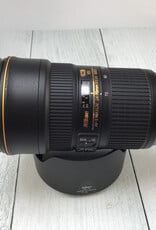 NIKON Nikon AF-S Nikkor 24-70mm f2.8E VR Lens w/ Case Used EX
