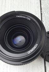 NIKON Yongnuo 35mm f2 Lens for Nikon Used Good