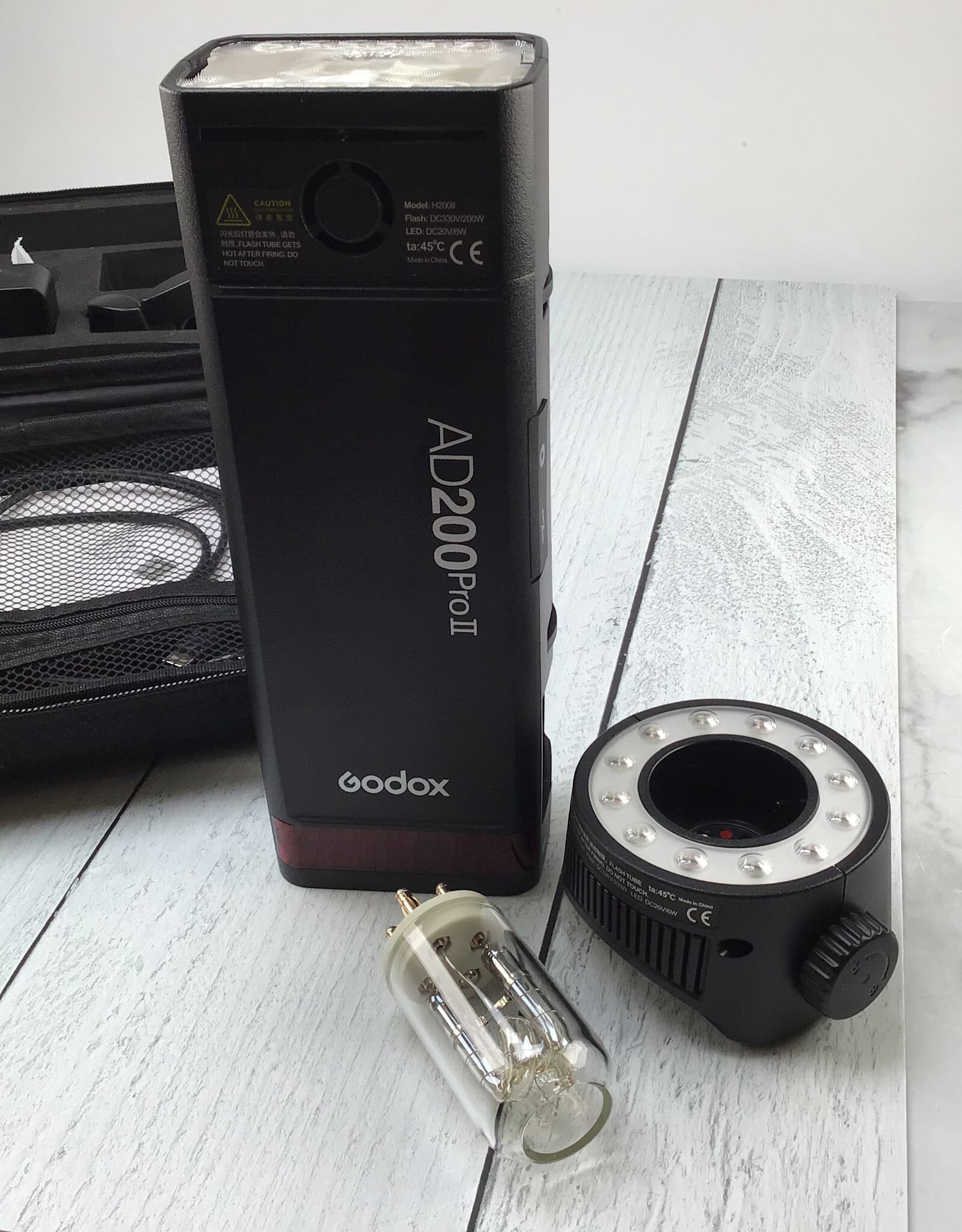 GODOX Godox AD200 Pro II Flash in Case Used Good