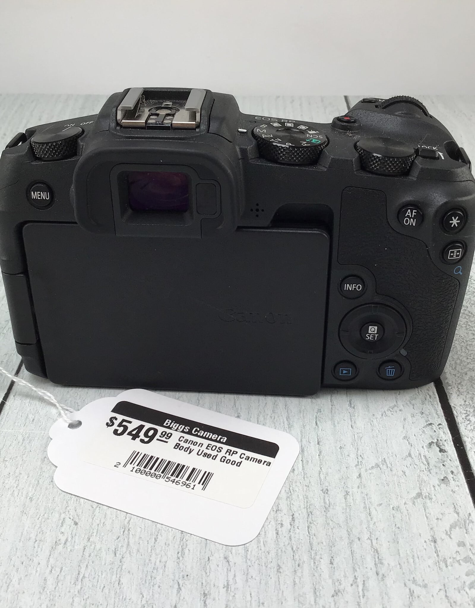 CANON Canon EOS RP Camera Body Used Good