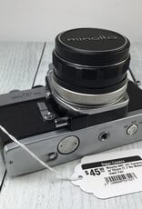 Minolta Minolta SRT 101 Camera w/ 55mm f1.7 No Meter Used Fair