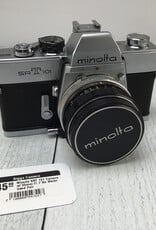 Minolta Minolta SRT 101 Camera w/ 55mm f1.7 No Meter Used Fair