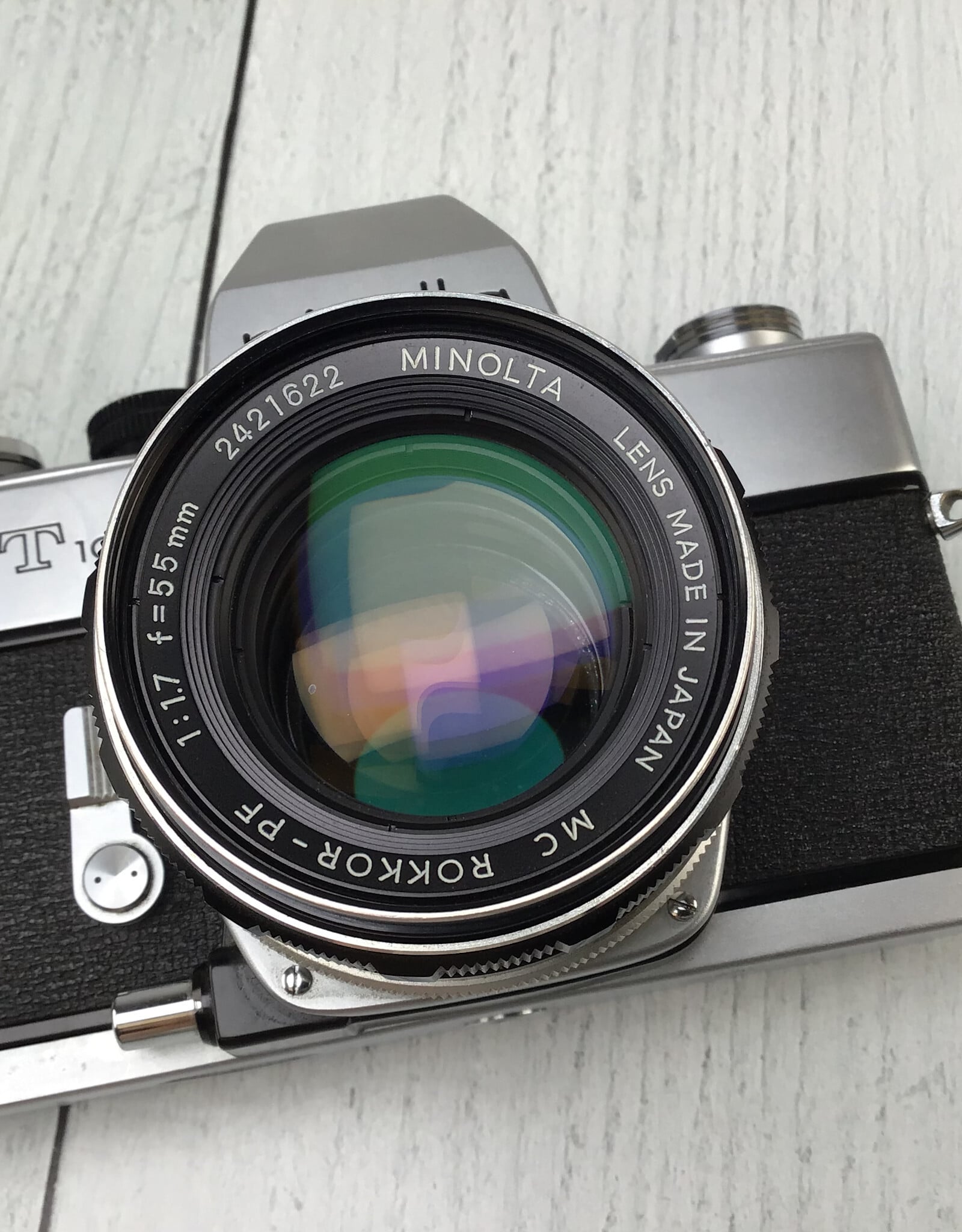 Minolta Minolta SRT 101 Camera w/ 55mm f1.7 No Meter Used Fair