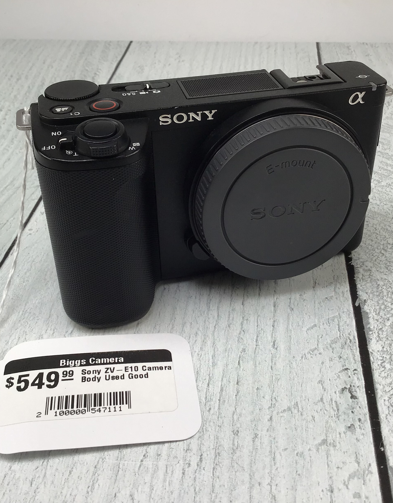 SONY Sony ZV-E10 Camera Body Used Good
