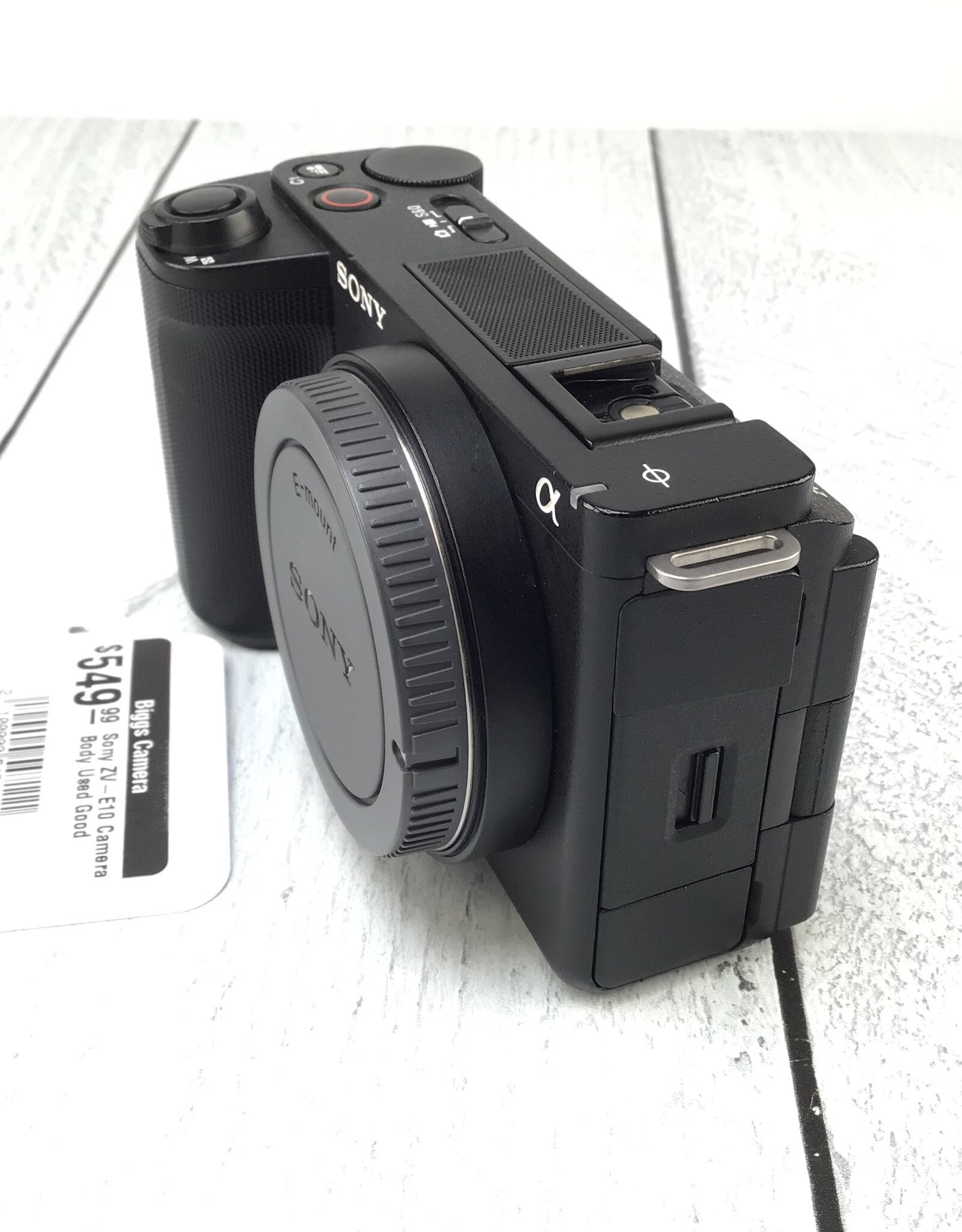 SONY Sony ZV-E10 Camera Body Used Good