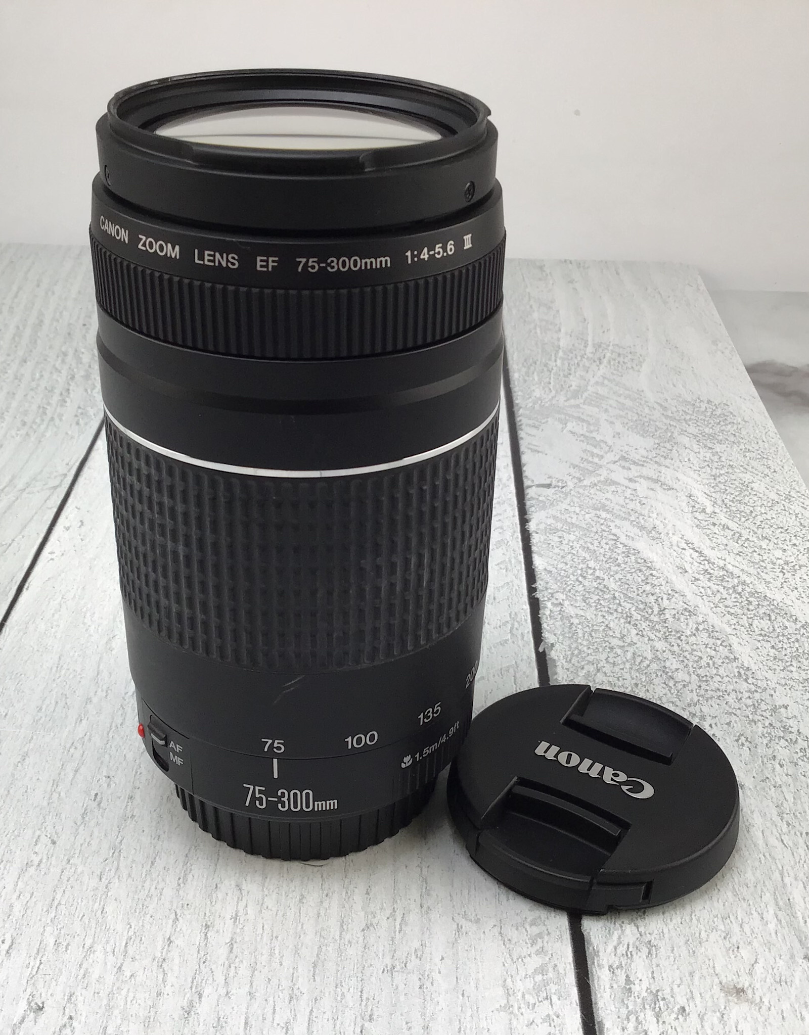 CANON Canon EF 75-300mm f4-5.6 III Lens Used Good
