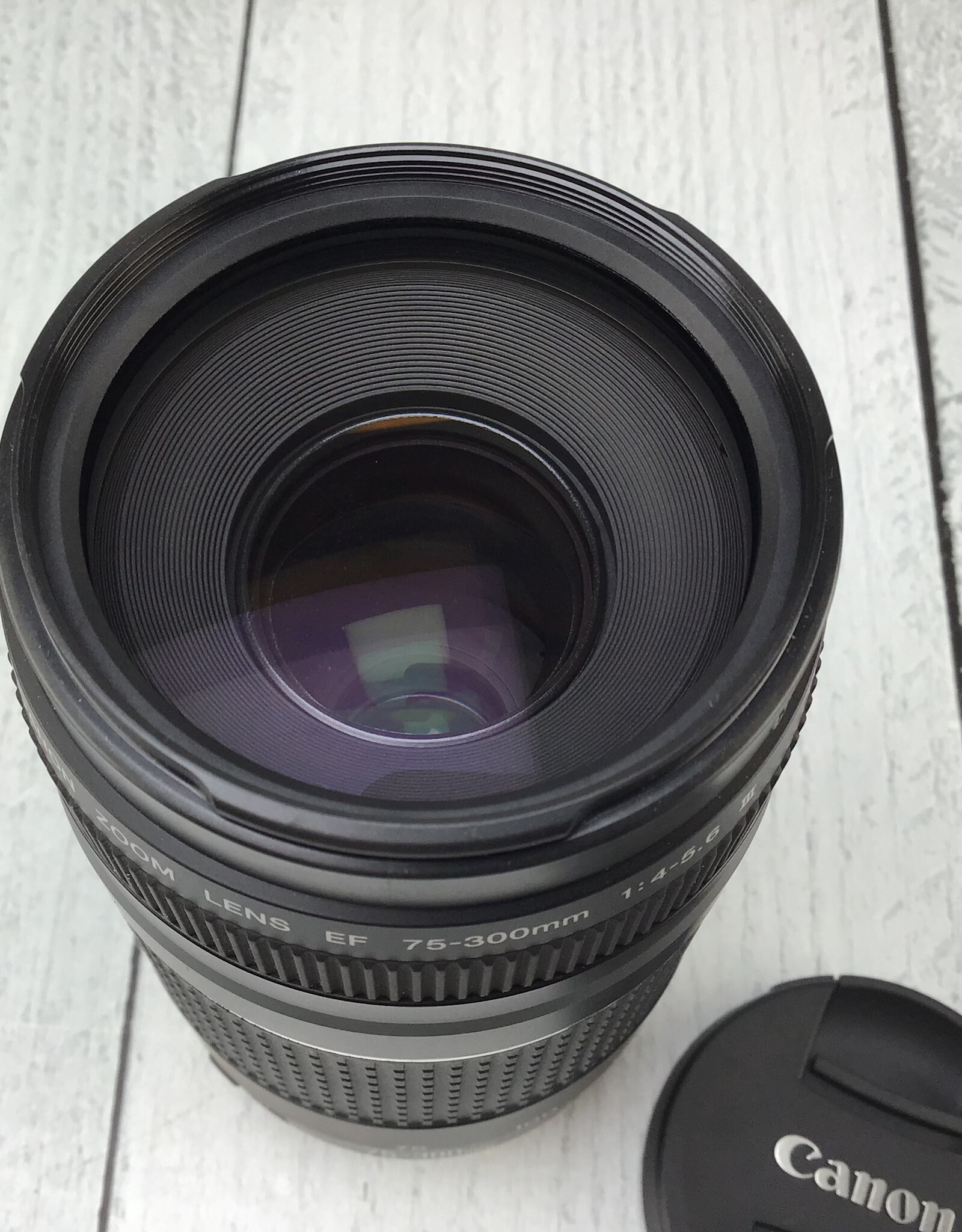 CANON Canon EF 75-300mm f4-5.6 III Lens Used Good