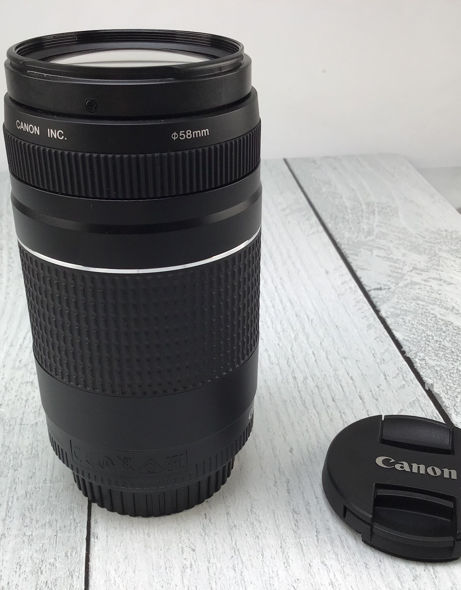 CANON Canon EF 75-300mm f4-5.6 III Lens Used Good