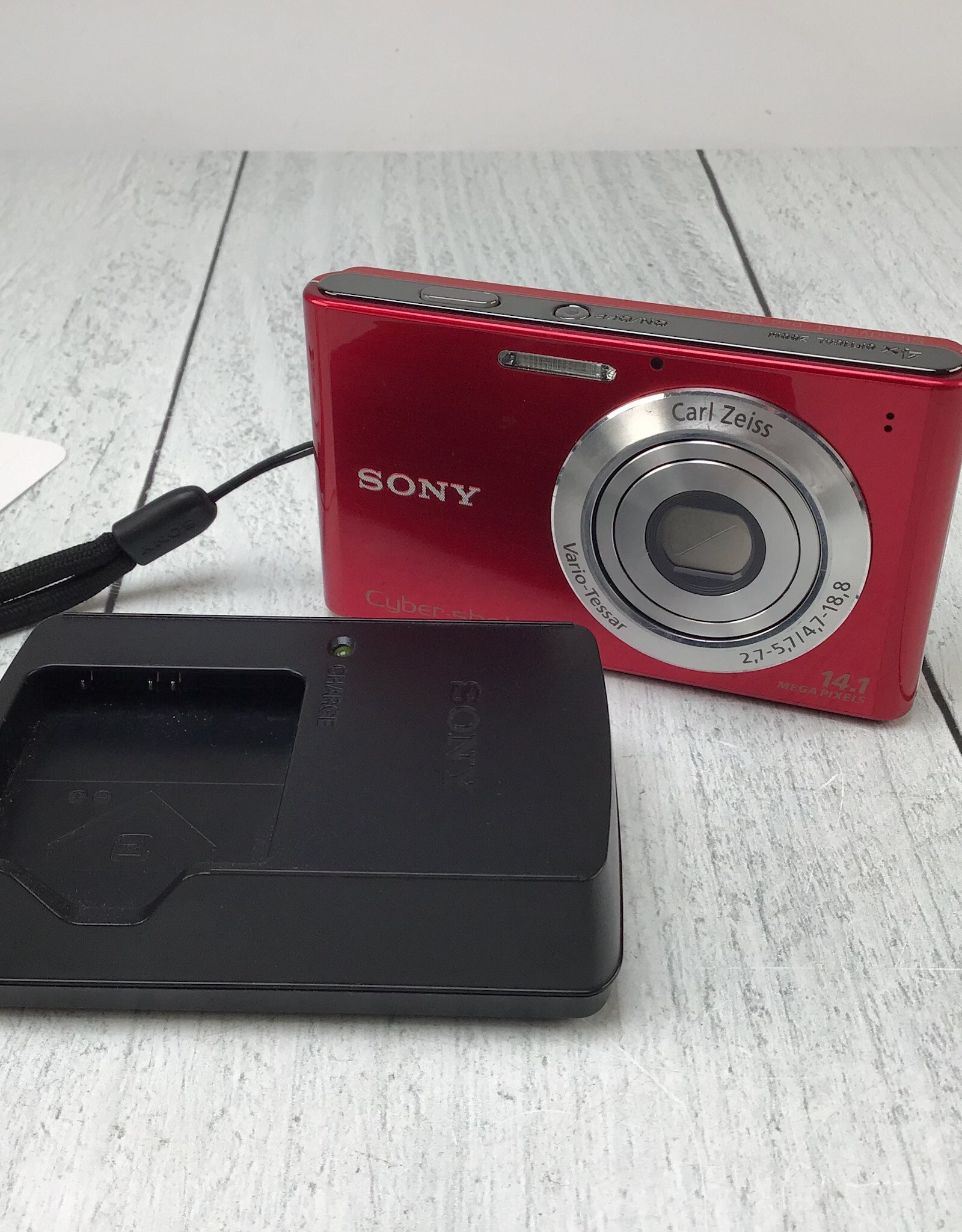 SONY Sony Cybershot DSC-W330 Camera Red Used Good