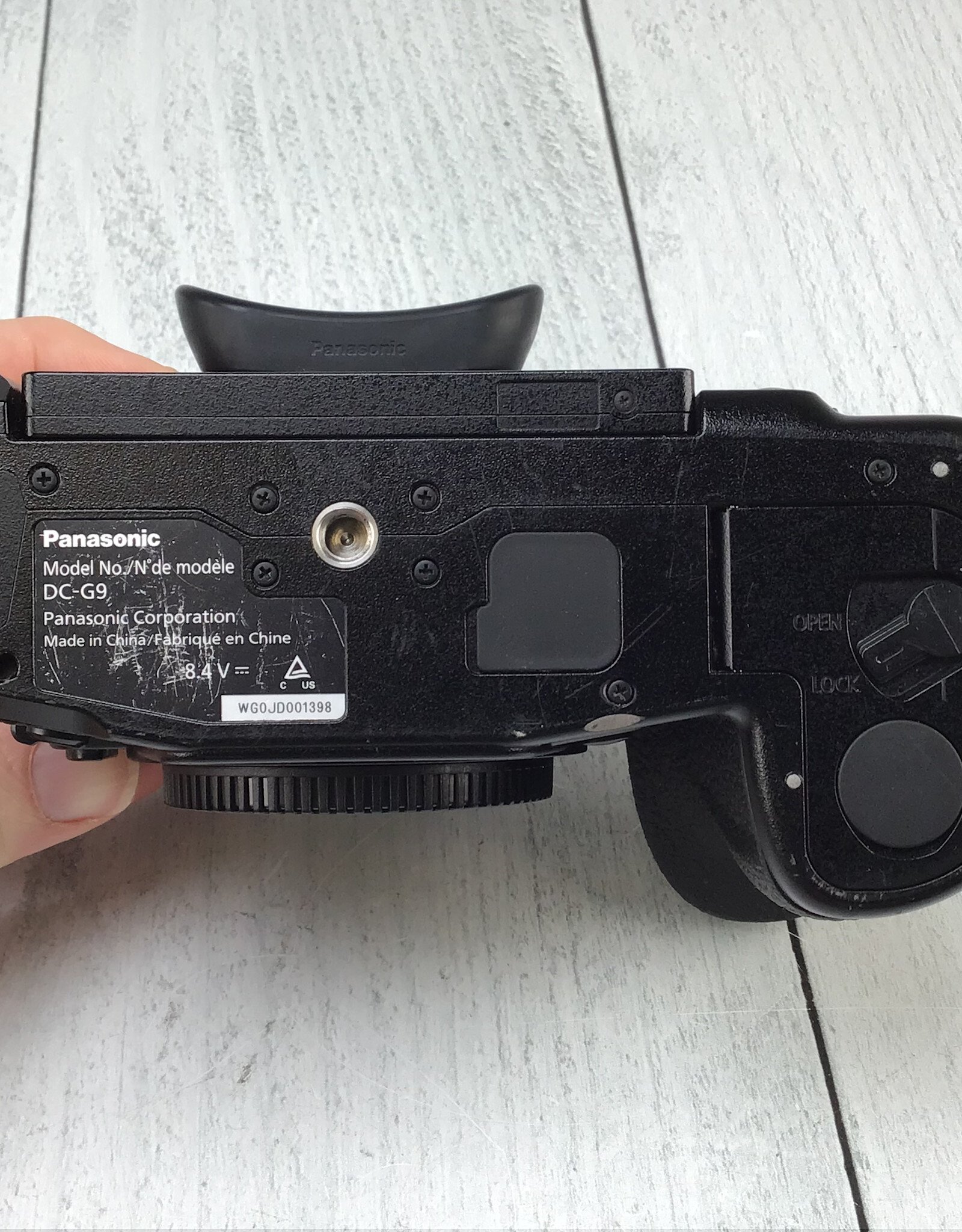 PANASONIC Panasonic G9 Camera Body Used Fair