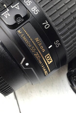 NIKON Nikon DX AF-S Nikkor 55-200mm f4-5.6 ED Lens Used Good