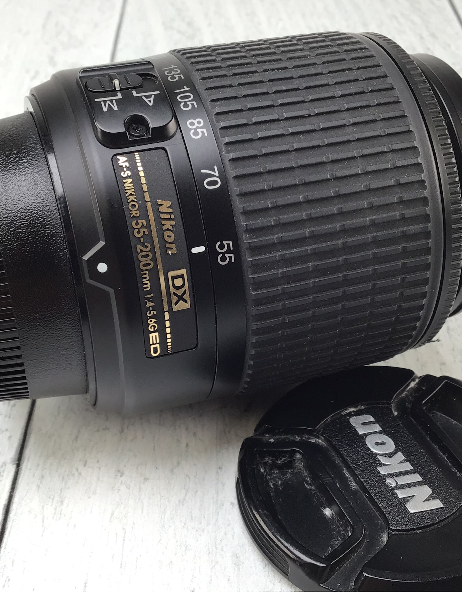 NIKON Nikon DX AF-S Nikkor 55-200mm f4-5.6 ED Lens Used Good