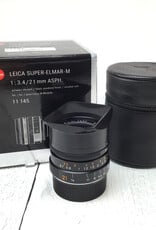 Leica Leica Super Elmar M 21mm f3.4 ASP Lens in Box Used Good