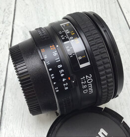 NIKON Nikon AF Nikkor 20mm f2.8 D Lens Used Good