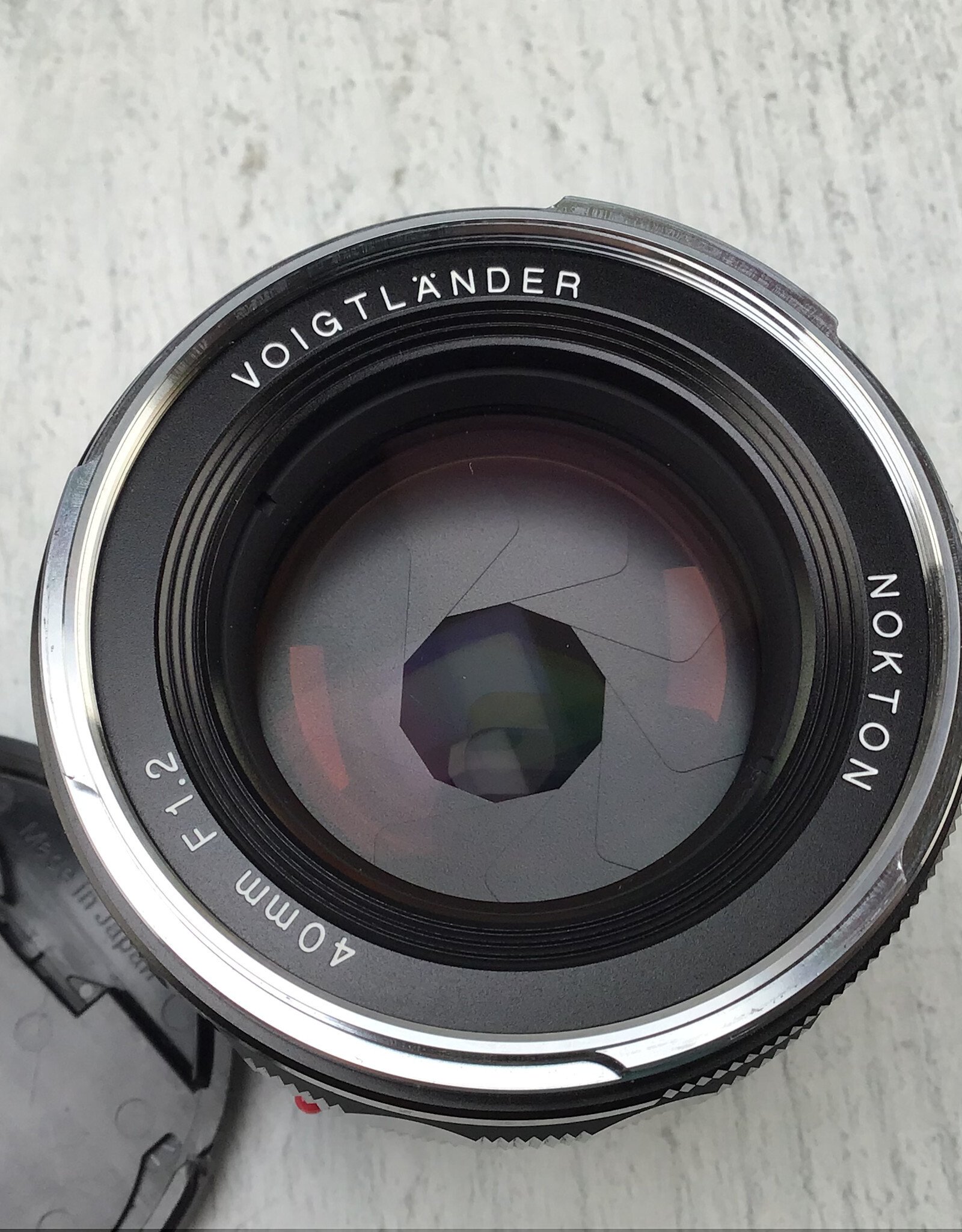 Voigtlander Voigtlander Nokton 40mm f1.2 Lens for Leica M Mount Used Good