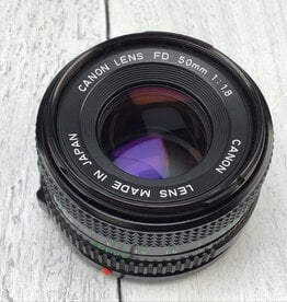 CANON Canon FD 50mm f1.8 Lens No Caps Used Good