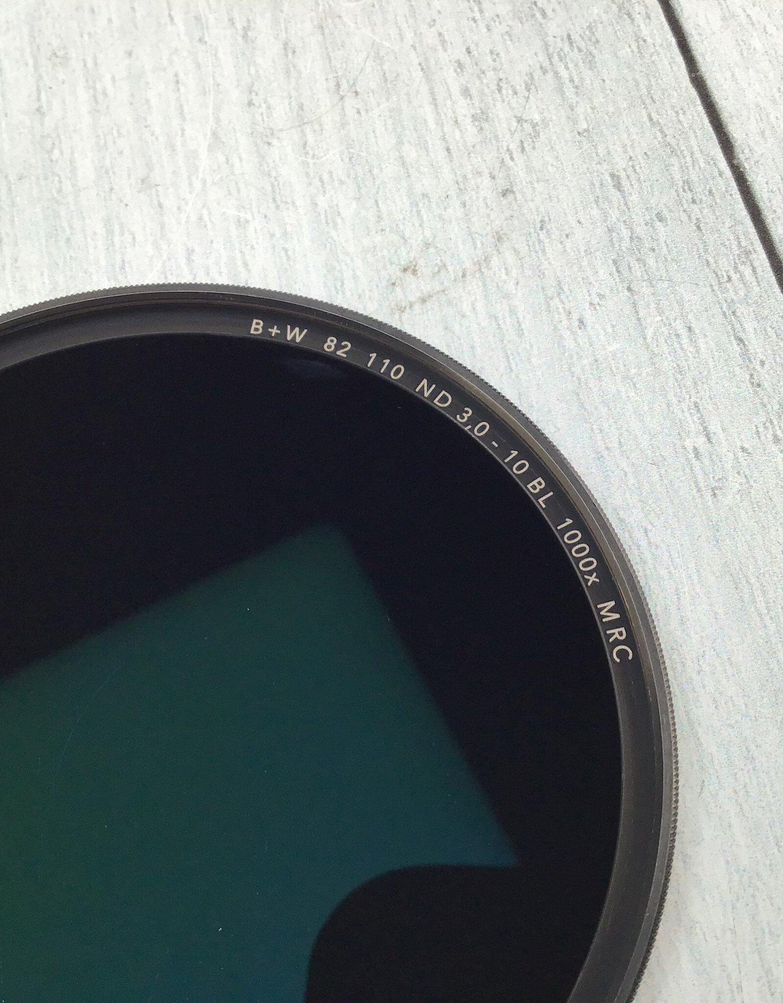 B+W B+W 82mm 110 ND 3.0 10 BL 1000X MRC Neutral Density Filter Used Good