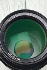 NIKON Nikon Nikkor 105mm f2.5 Non AI Lens Used Good