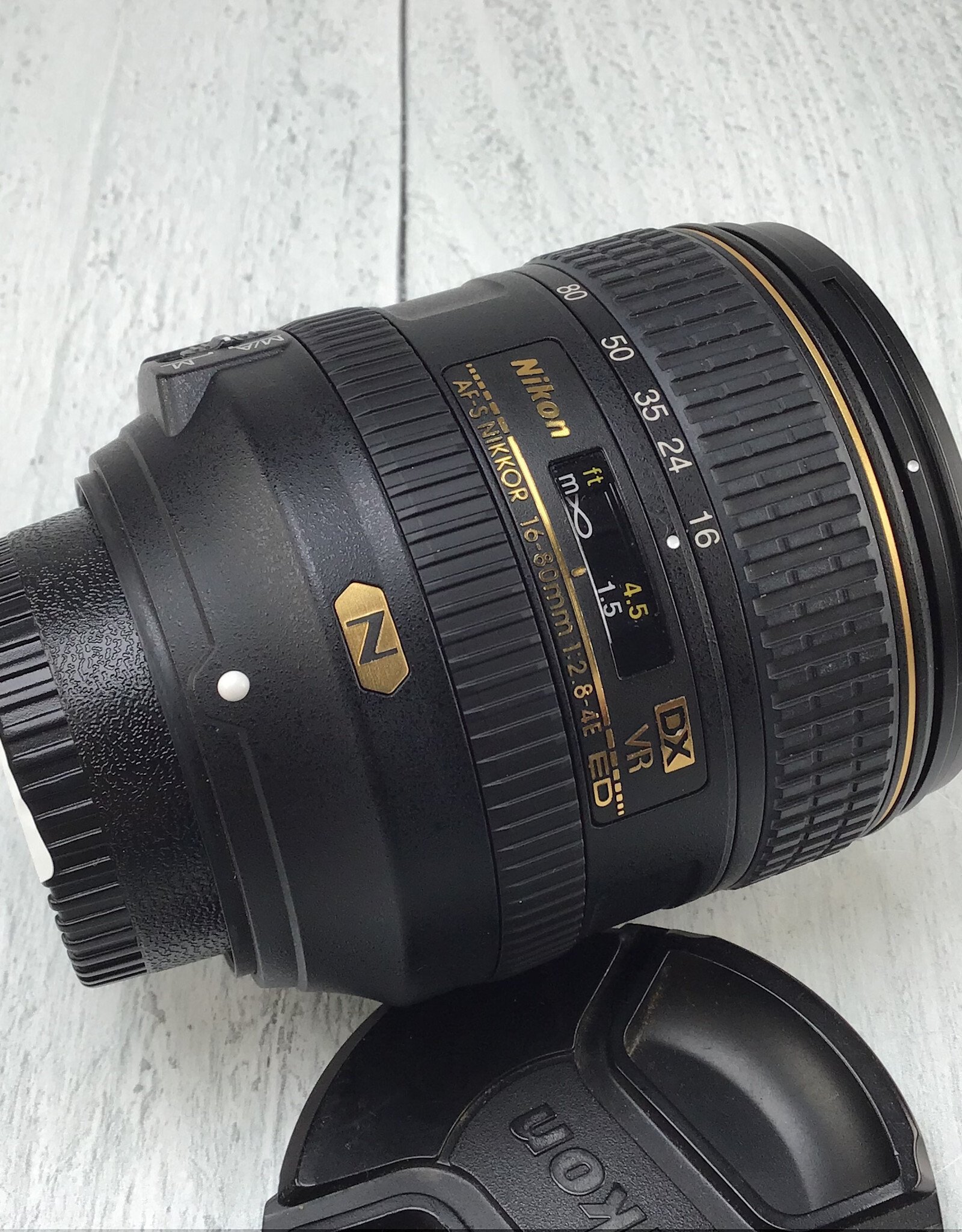NIKON Nikon DX AF-S Nikkor 16-80mm f2.8-4E VR Lens Used Good