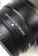 SIGMA Sigma 30mm f1.4 DC DN Lens for Fuji Used Good