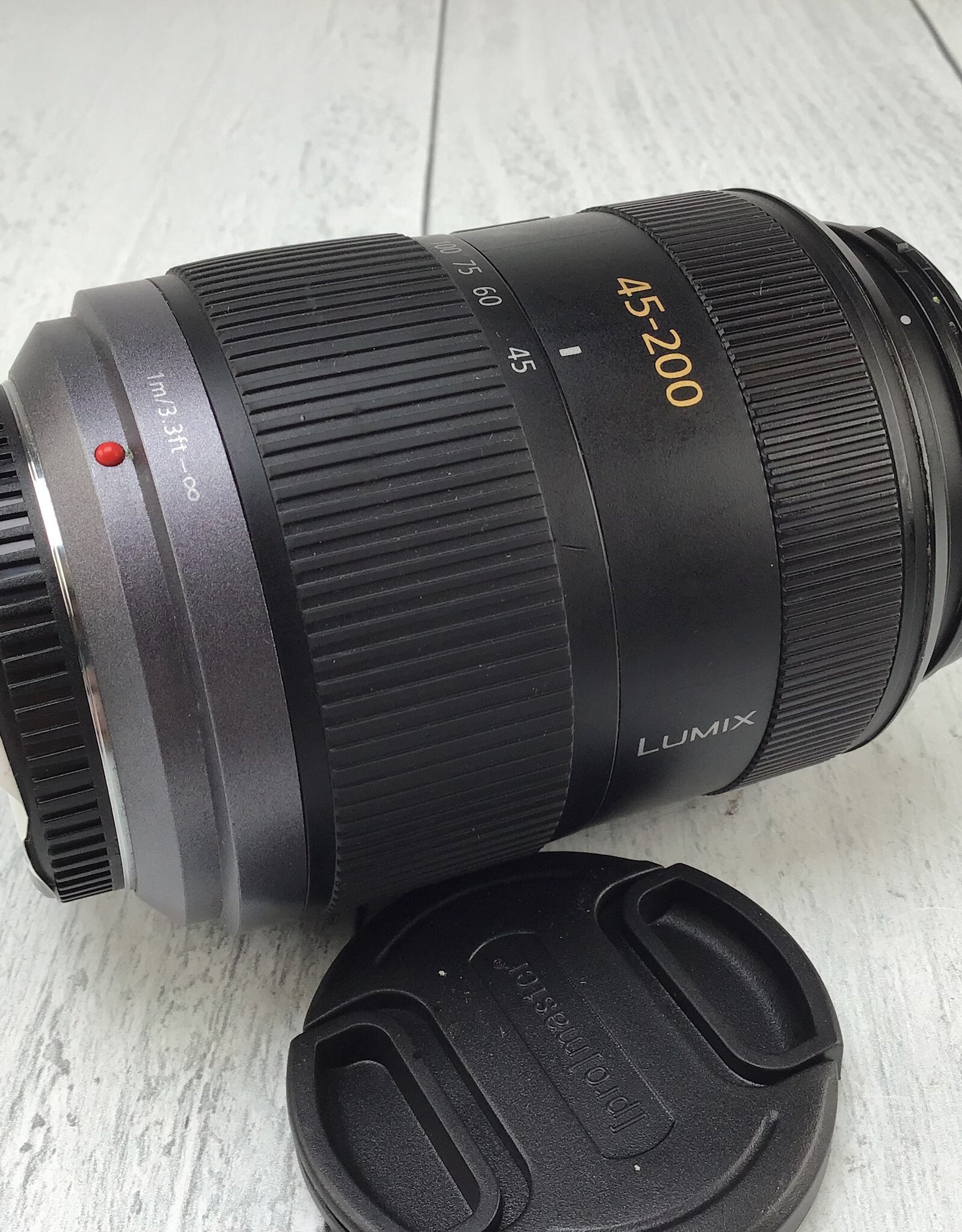PANASONIC Panasonic Lumix G Vario 45-200mm f4-5.6 Lens Used Fair
