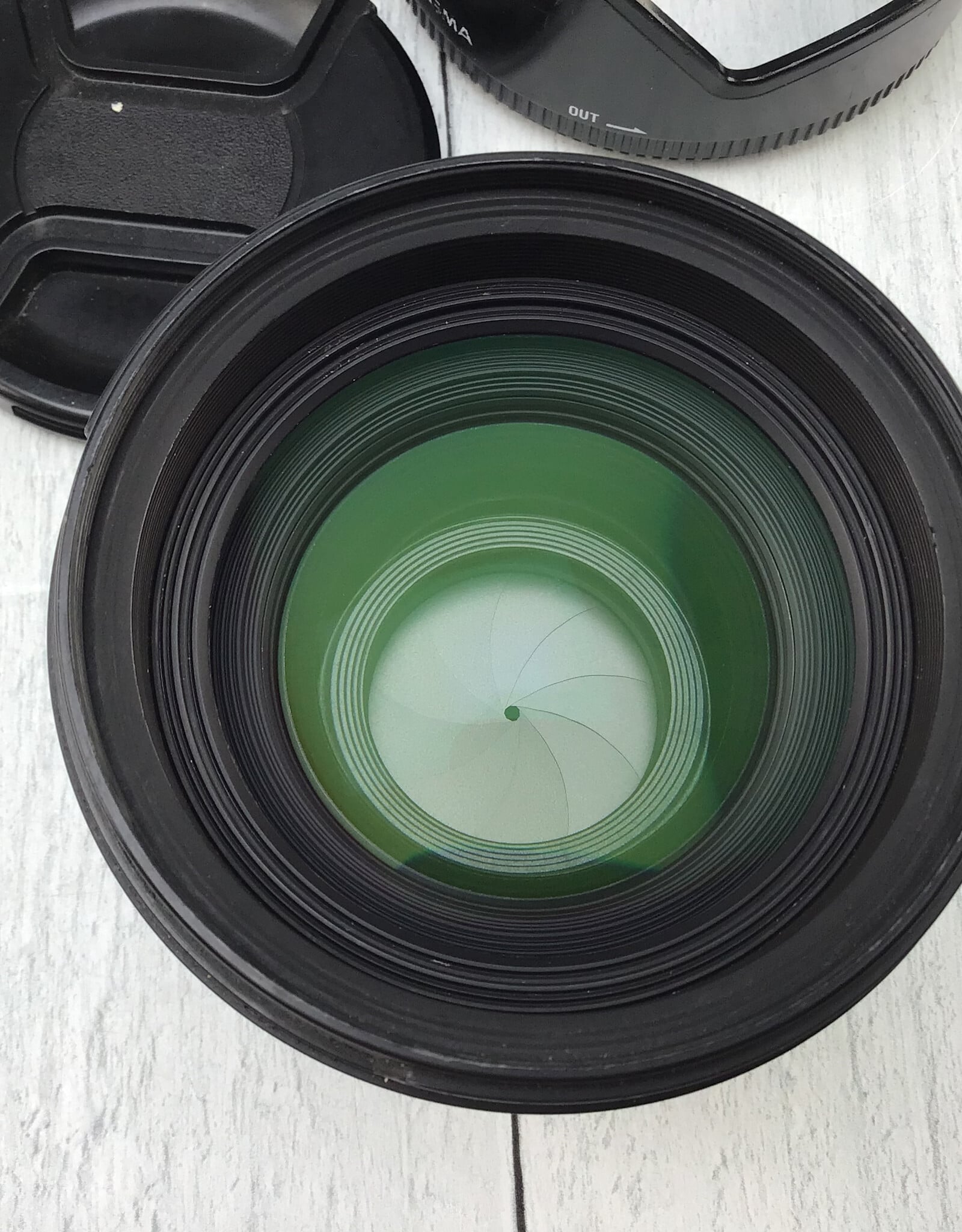 SIGMA Sigma 50mm f1.4 DG HSM EX Lens for Nikon F Used Fair
