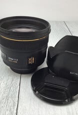 SIGMA Sigma 50mm f1.4 DG HSM EX Lens for Nikon F Used Fair