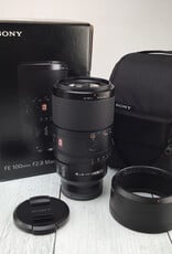 SONY Sony FE 100mm f2.8 Macro GM OSS Lens Used in Box EX
