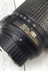 NIKON Nikon AF-S Nikkor 55-200mm f4-5.6 DX VR Lens Used Good