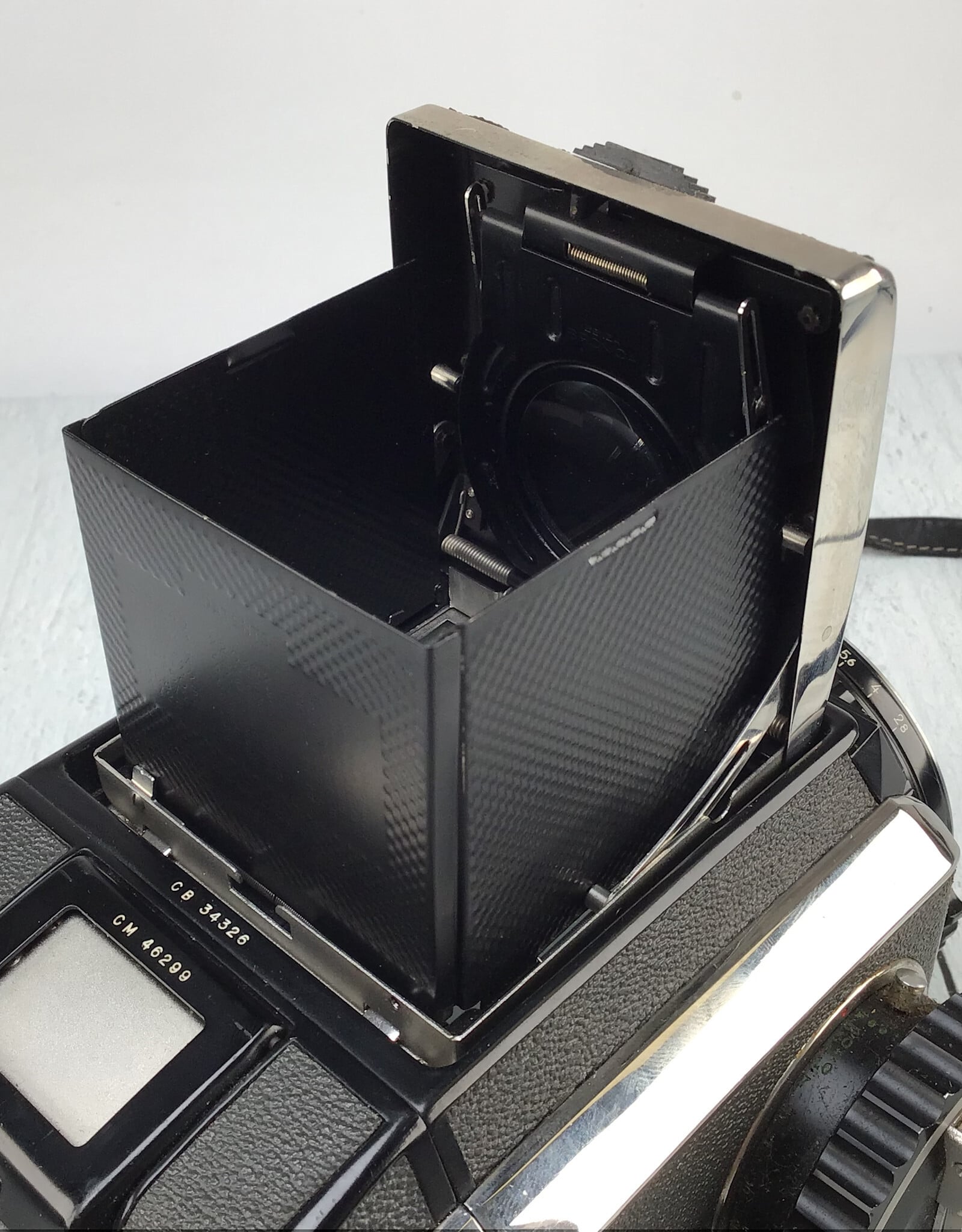 Bronica Zenza Bronica S Camera w/ 75mm f2.8 No Dark Slide Used Good