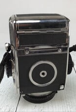 Bronica Zenza Bronica S Camera w/ 75mm f2.8 No Dark Slide Used Good