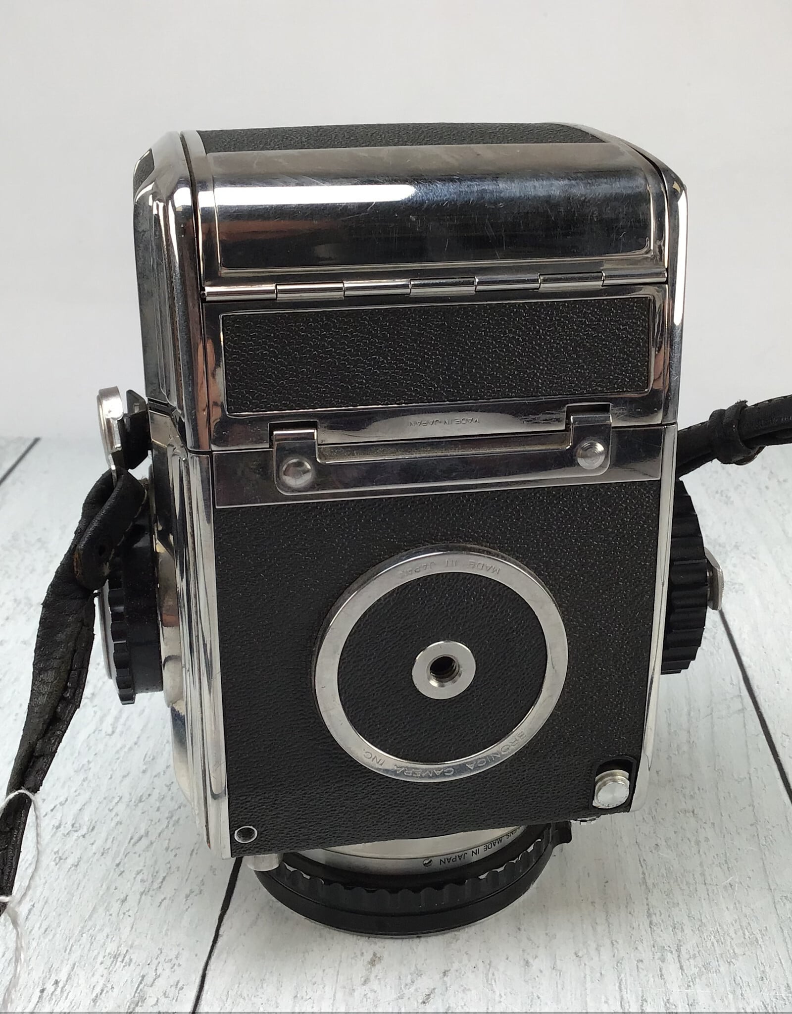 Bronica Zenza Bronica S Camera w/ 75mm f2.8 No Dark Slide Used Good