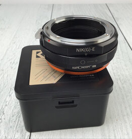 k&F K&F Concept Nikon G to Sony E Mount in Case Used Good