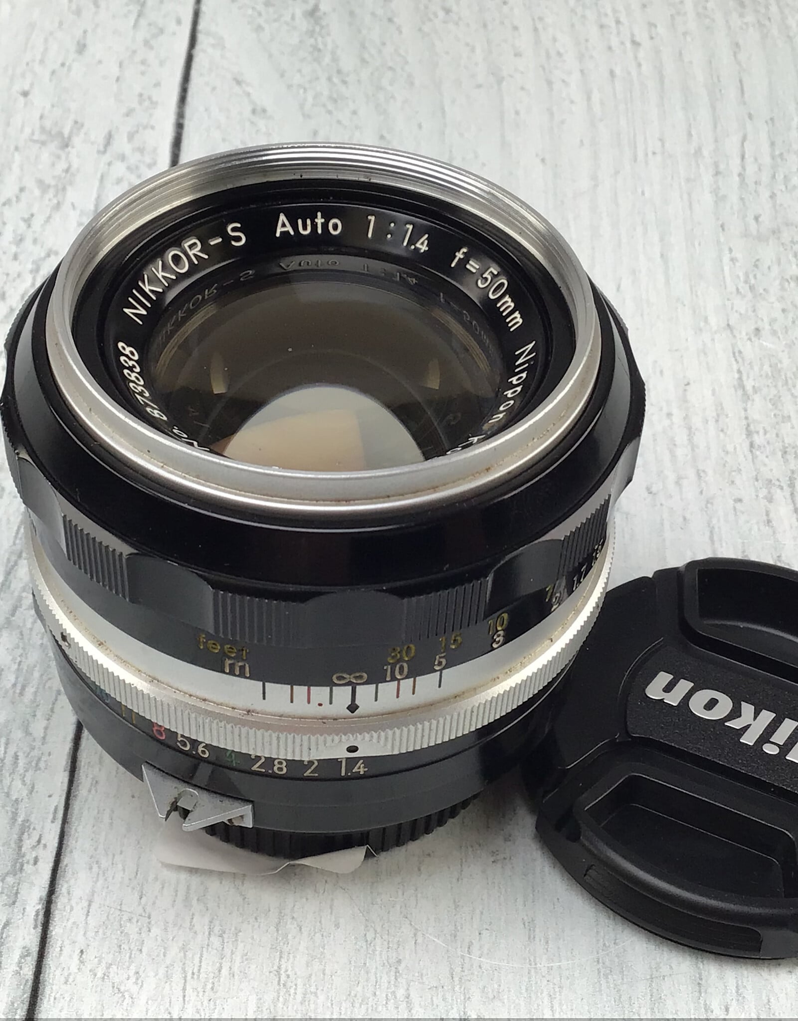 NIKON Nikon Nikkor-S 50mm f1.4 Non AI Lens Used Good