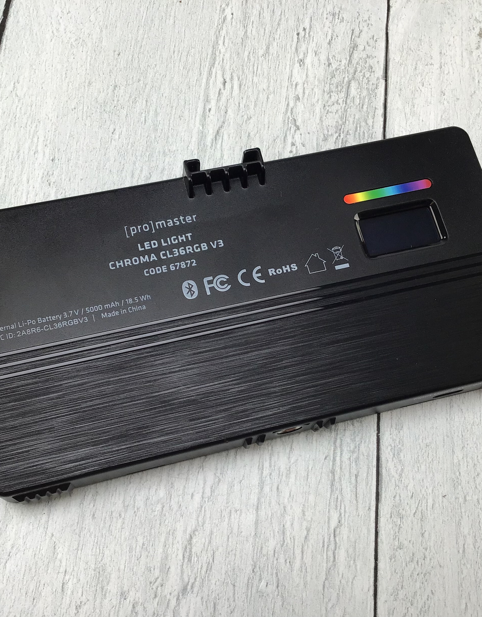 Promaster Chroma CL36RGB V3 LED Light Used Good
