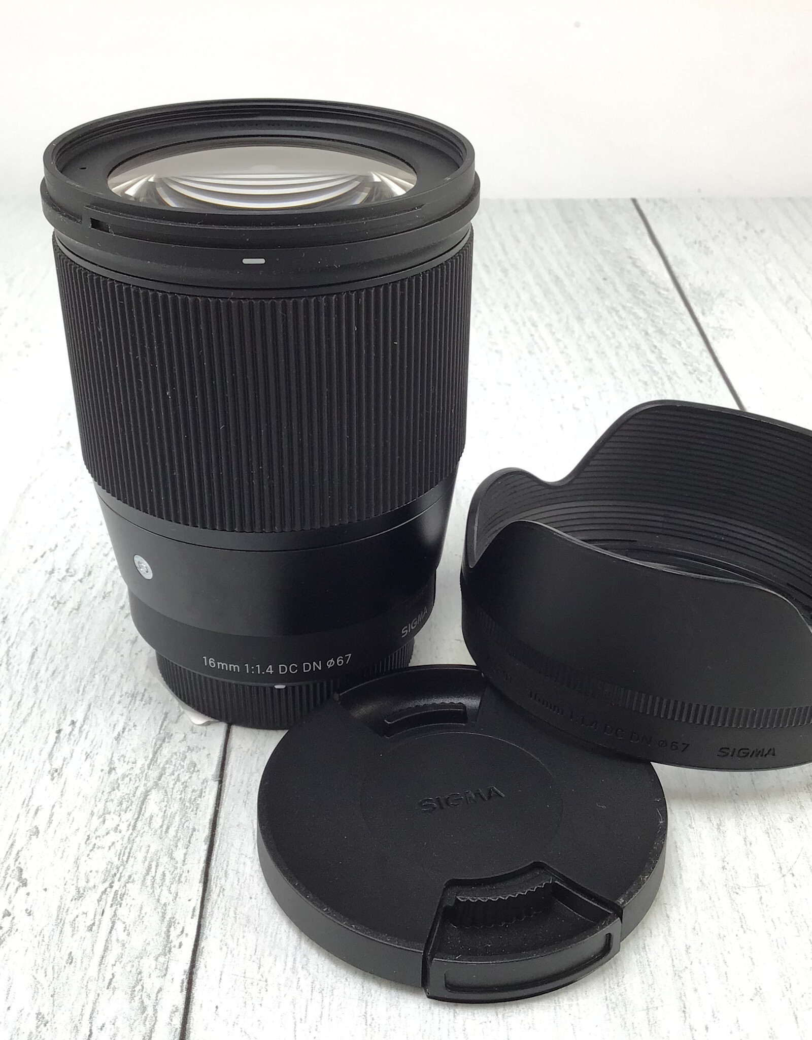 SONY Sigma 16mm f1.4 DC DN Lens for Sony E Used Good