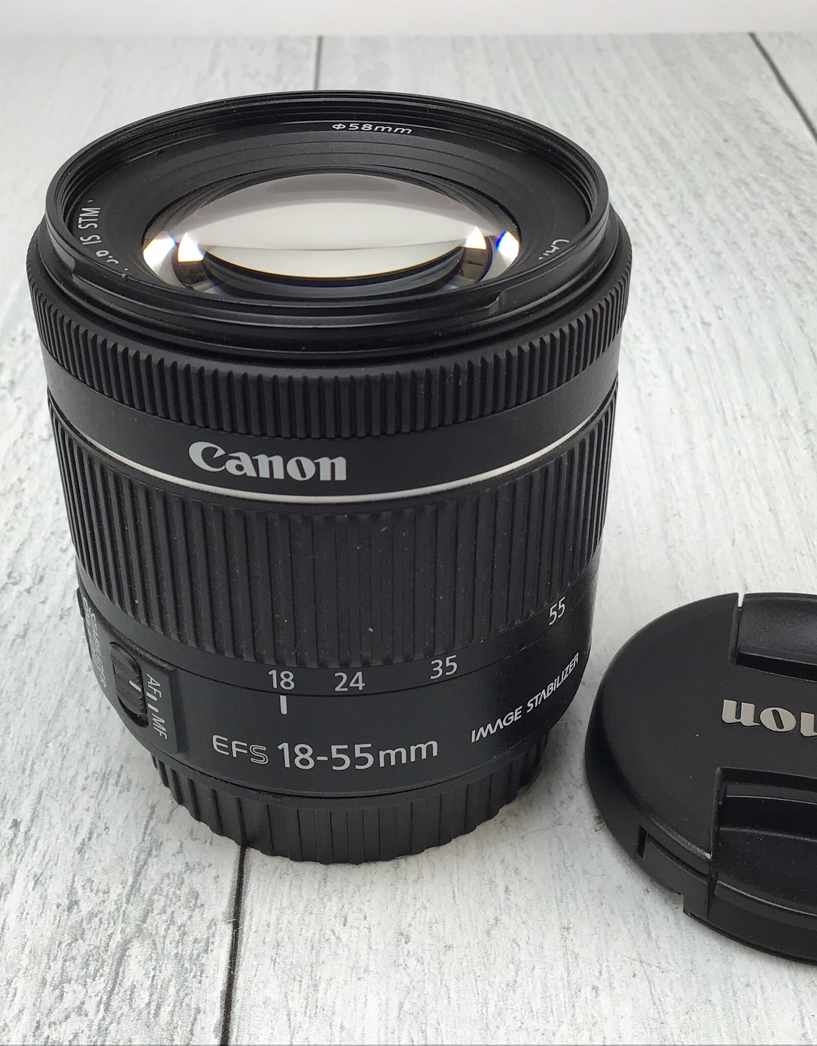 CANON Canon EF-S 18-55mm f4-5.6 IS STM Lens Used Good