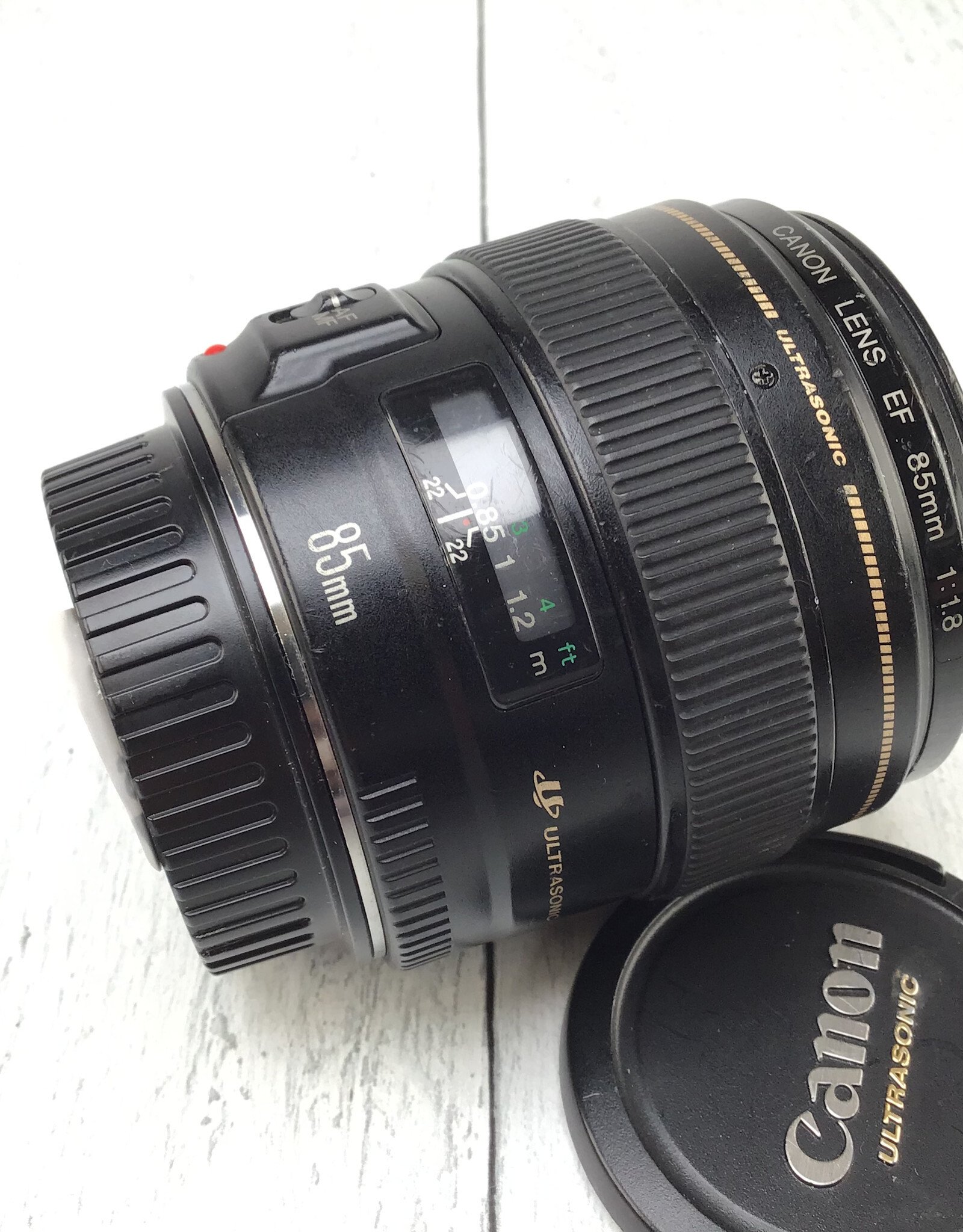 CANON Canon EF 85mm f1.8 USM Lens Used BGN