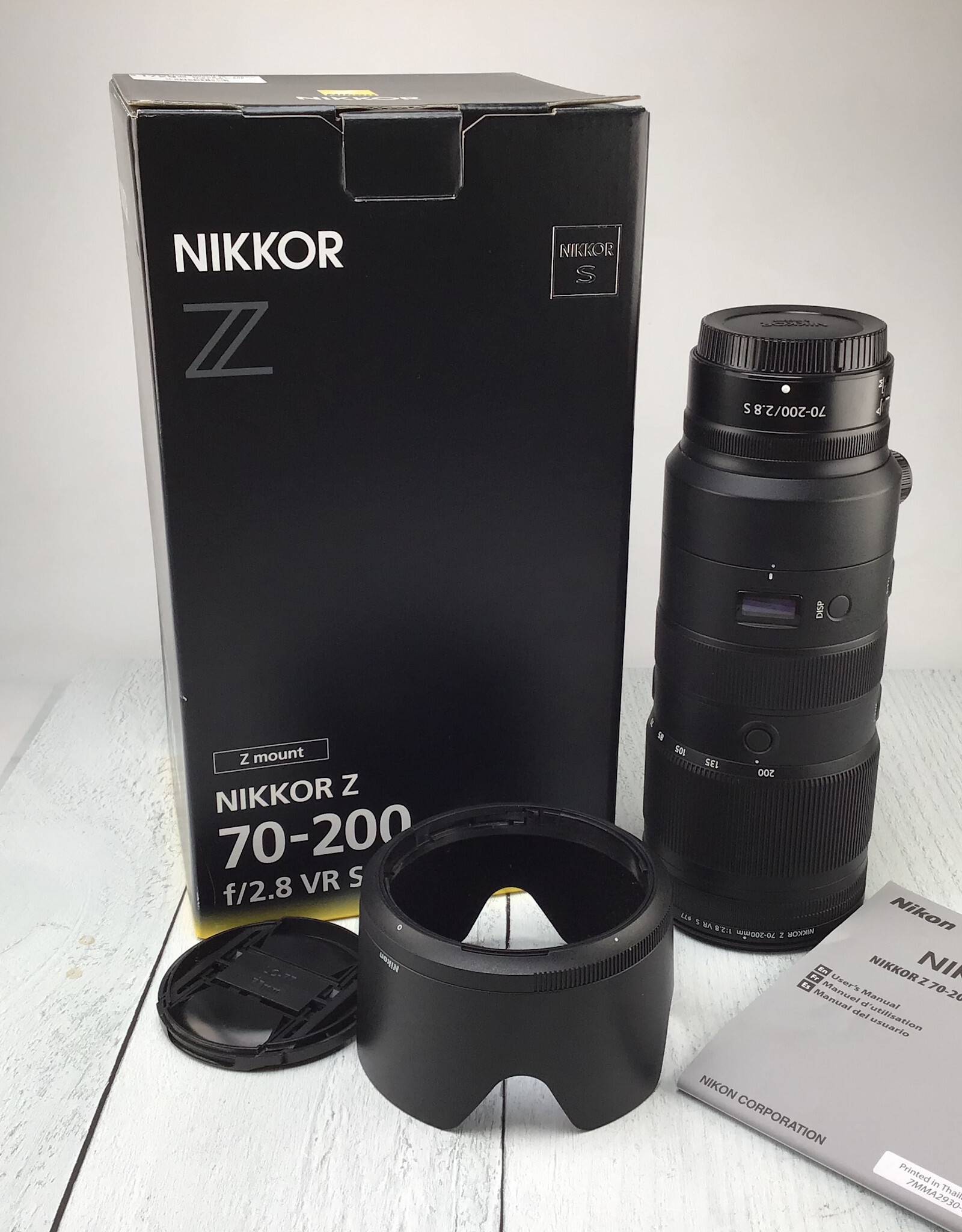 NIKON Nikon Z 70-200mm f2.8 VR S Lens in Box Used EX