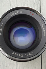 NIKON Zeiss Planar 50mm f1.4 ZF.2 F mount Lens Used Good