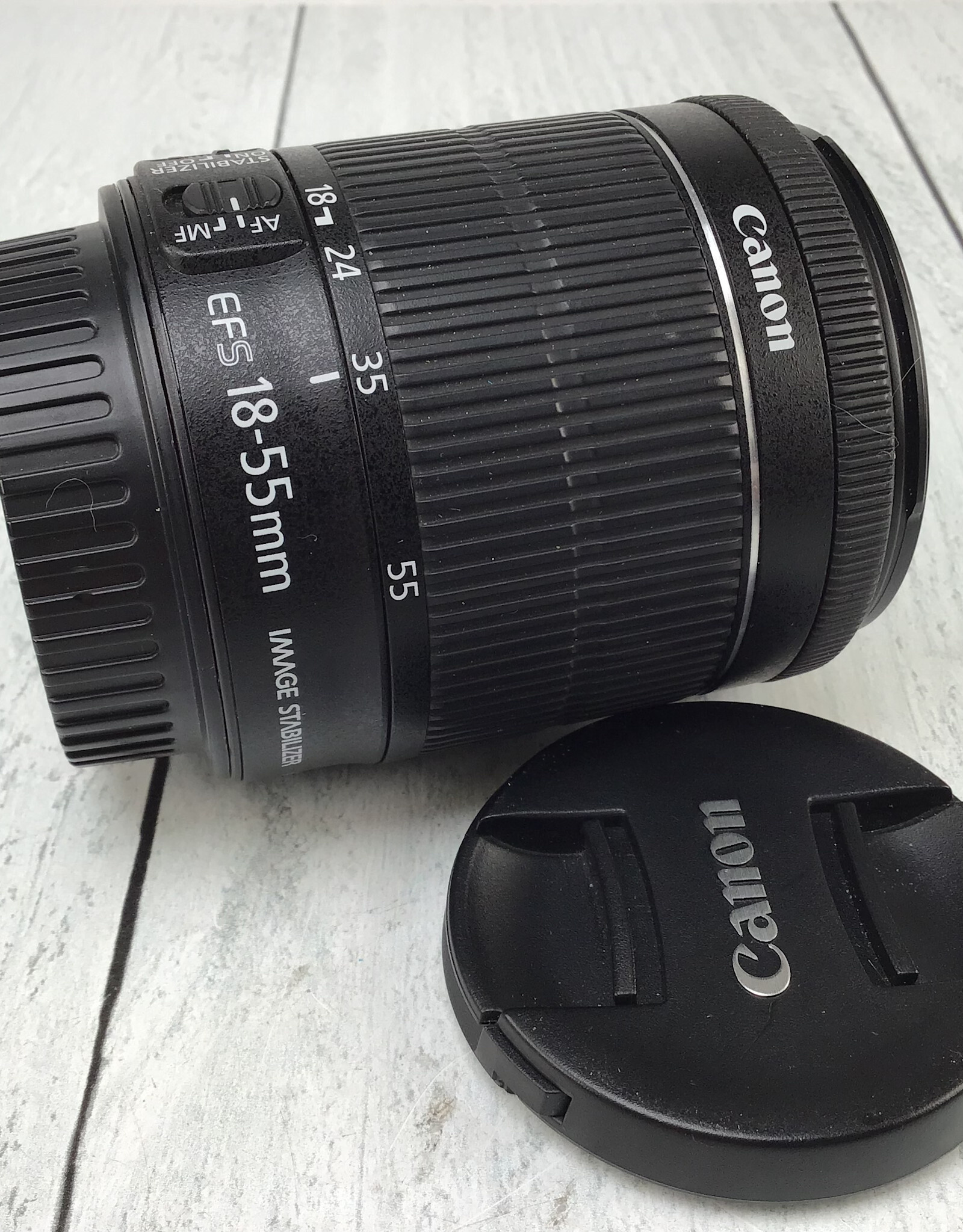 CANON Canon EF-S 18-55mm f3.5-5.6 STM Lens Used Good