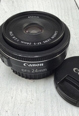 CANON Canon EF-S 24mm f2.8 Lens Used Good