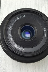 CANON Canon EF-S 24mm f2.8 Lens Used Good