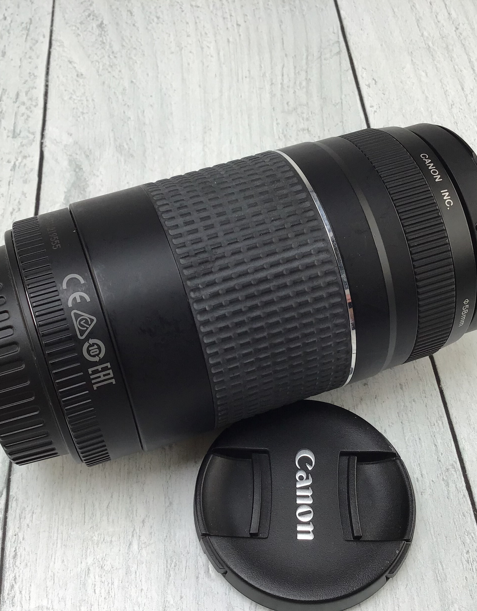 CANON Canon EF 75-300mm f4-5.6 III Lens Used Fair